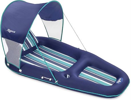 Aqua Campania Ultimate 2-in-1 Pool Float Lounge - Extra Large