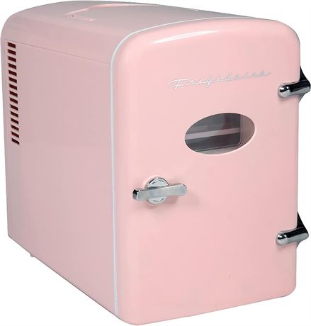 Frigidaire Mini Portable Fridge, Pink