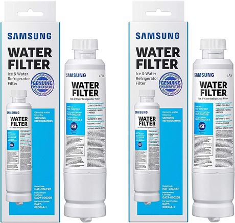 2 Pack Samsung DA29-00020B HAF-CIN/EXP Refrigerator Water Filter