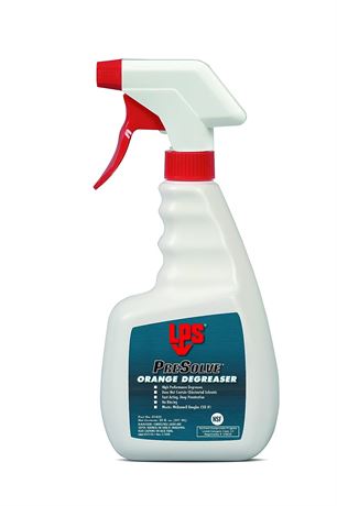 LPS PreSolve Orange Degreaser, 20 oz Trigger Spray (Pack of 12)