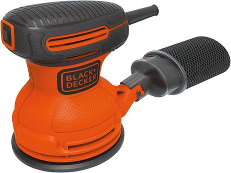 BLACK+DECKER Orbital Sander, 5 Inch, 2.0 Amp - BDERO100