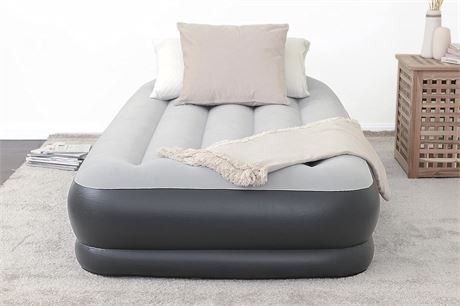 SleepLux Durable Inflatable Air Mattress Twin