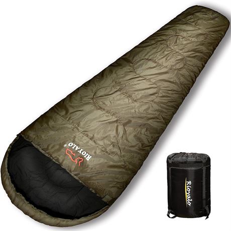 RIOYALO 0�F 0 Degree Winter Sleeping Bags for Adults