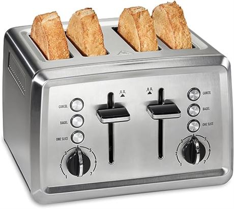 Hamilton Beach 4 slice toaster stainless steel