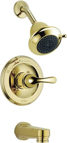 Delta Classic Monitor� 13 Series Tub & Shower Trim in Polished Brass