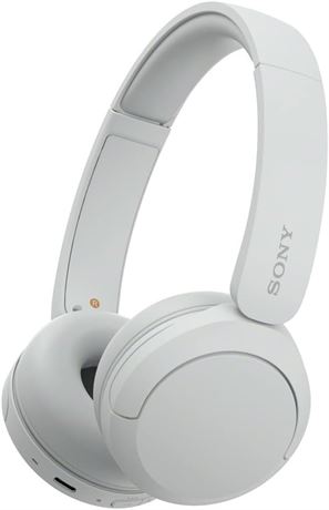 Sony Wireless Headset Bluetooth On-Ear Headset with Microphone, White