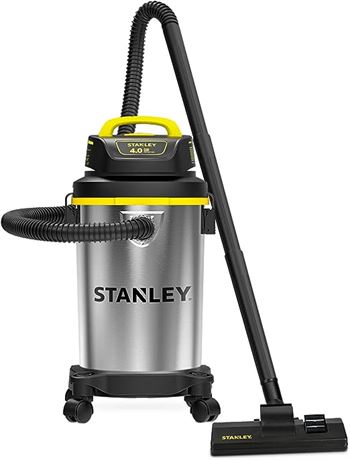 Stanley Stainless Steel Wet Dry Vac 4 gallon