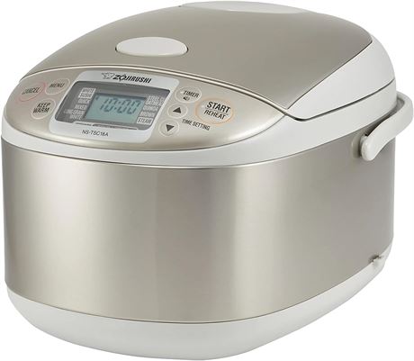 Zojirushi Micom Rice Cooker & Warmer, NS-TSC18-10 cups / 1.8 liters