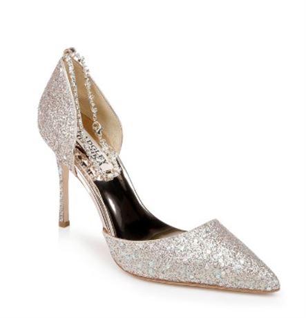 Badgley Mischka Tierra Two-Piece Pump, size 8.5