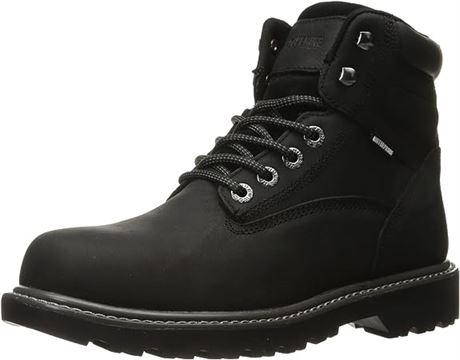 WOLVERINE Men's Floorhand WP ST 6" - Black - Work Boot- 10