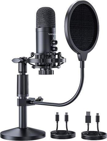 Soomfon broadcast mic kit