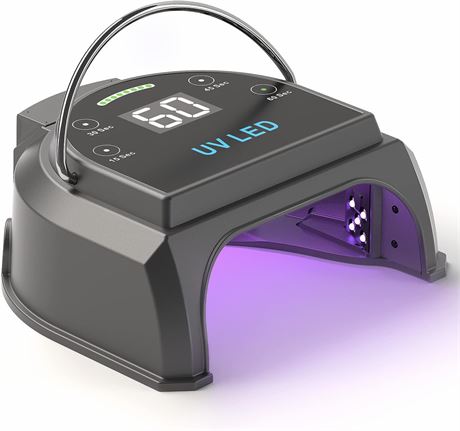 80W Professional Cordless UV LED Nail Lamp