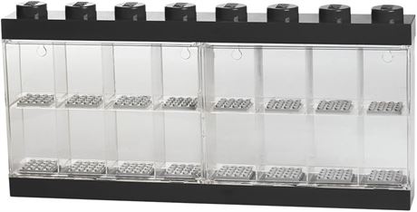 Room Copenhagen Lego Minifigure Display Case 16 Black, Large