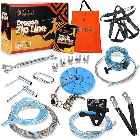 Gusto Games zip line kit