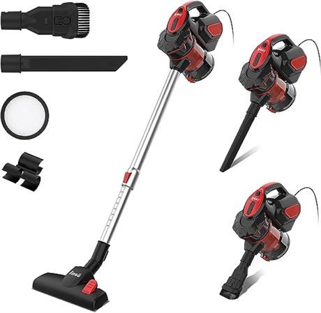 Inse bagless convertible stick vacuum