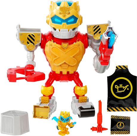 Treasure X Robots Gold - Mega Treasure Bot with Real Lights and Sounds