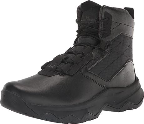 Under Armour Men's Stellar G2 6" Side Zip Lace Up Boot Military and Tactical