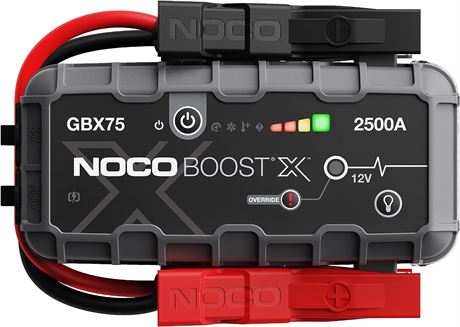 NOCO Boost X GBX75 2500A 12V UltraSafe Portable Lithium Jump Starter