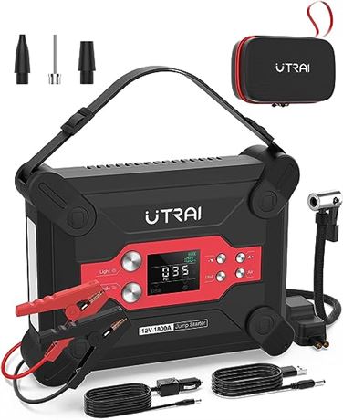 Utrai Jump Starter with Air Compressor