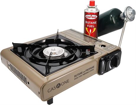 Gas One GS-3400P Propane or Butane Camping Stove - STOVE ONLY