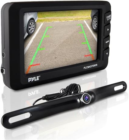 Pyle Wireless Rear View Backup Camera - Black
