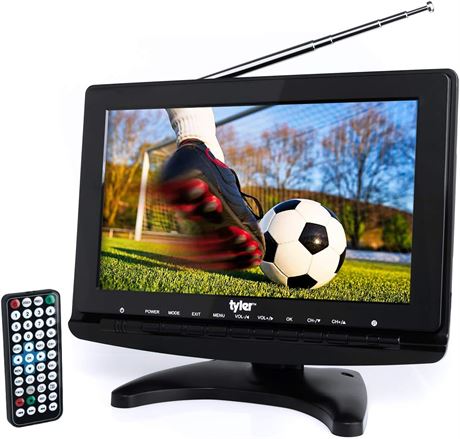 Tyler TTV706 10" Portable Widescreen 1080P LCD TV