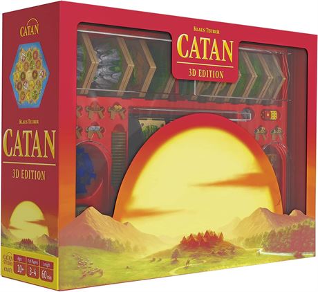 CATAN 3D EDITION Board Strategy Game with Immersive 3D Tiles