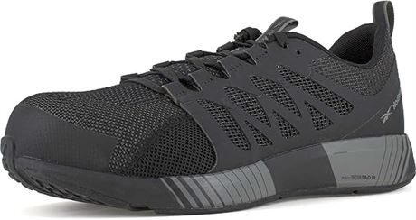 Reebok Men's Fusion Flexweave Safety Toe Work Shoe , size 10