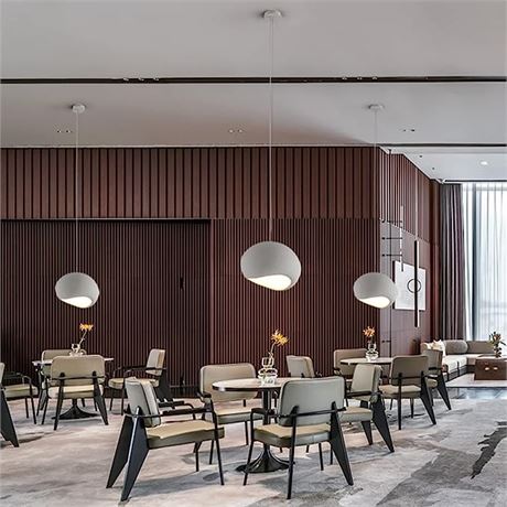 JAYMP 50cm Modern Pendant Light for Dining Room Japanese Wabi-Sabi Style