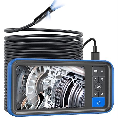 50FT Dual Lens Endoscope Camera with Light