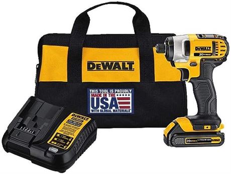 Dewalt 1/4" impact driver kit