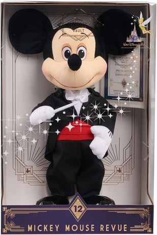 Limited Edition Mickey Mouse Revue Plushie, Ages 3 Up
