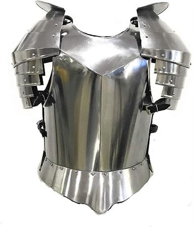 Medieval Times Shoulder Guard Steel Breastplate