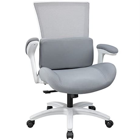 LONGBOSS Big and Tall Office Chair Ergonomic Mesh Computer Desk Chair