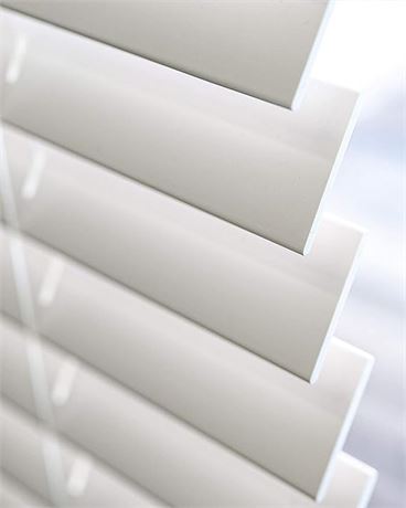 Faux Wood Blinds , Window Blinds 30" x 36"  - White